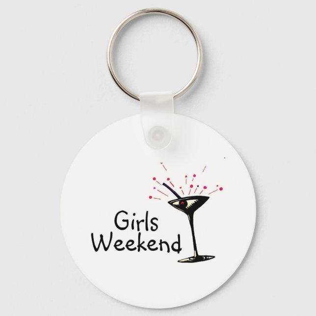 Girls Weekend Keychain (Front)