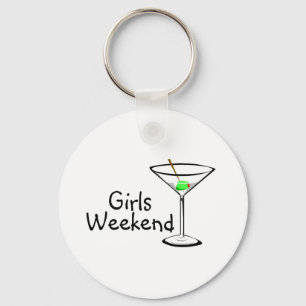 Girls Weekend (Martini 2) Keychain
