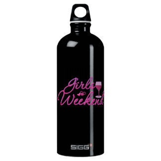 girls weekend night out party bridal wedding fun aluminum water bottle