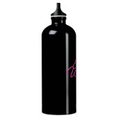 girls weekend night out party bridal wedding fun aluminum water bottle (Left)