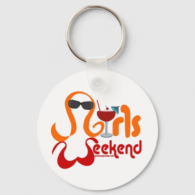 Girls Weekend Party Keychain (Front)