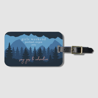 Girls Weekend Personalized Luggage Tag