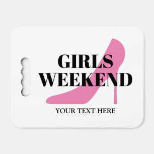 Girls weekend personalized stadium Seat Cushion