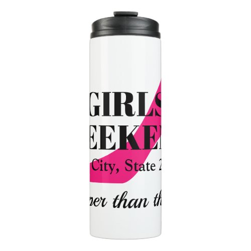 Girls weekend trip fun thermal tumbler travel mug