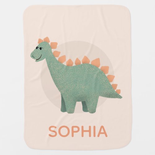 Girls Whimsical and Cute Pink Dinosaur