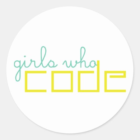 Girls Who Code Sticker