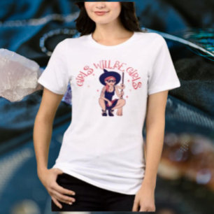 Girls Will Be Girls   Witchy Rebel Shirt