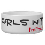 Girls With Tails Rule! Bowl at Zazzle