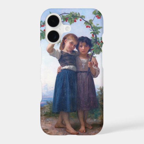 Girls with The Cherry Branch, Bouguereau iPhone 17 Case