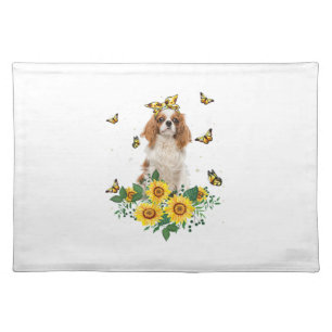 Girls Women Mom Cavalier King Charles Spaniel Dog  Cloth Placemat