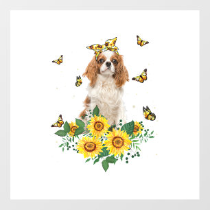 Girls Women Mom Cavalier King Charles Spaniel Dog Floor Decals
