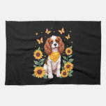 Girls Women Mom Cavalier King Charles Spaniel Dog  Kitchen Towel