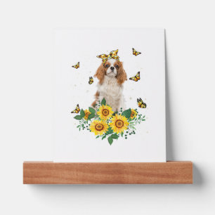 Girls Women Mom Cavalier King Charles Spaniel Dog  Picture Ledge