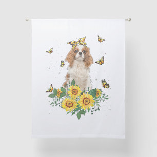 Girls Women Mom Cavalier King Charles Spaniel Dog Sheer Curtains
