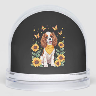 Girls Women Mom Cavalier King Charles Spaniel Dog  Snow Globe
