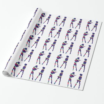 Girls Wrapping Paper by alise_art at Zazzle