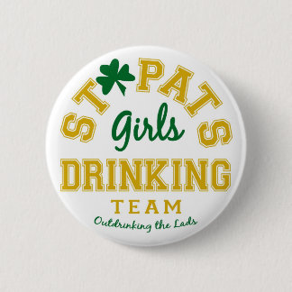 GirlsDrinkingTeam Pinback Button