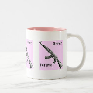 Girlvivalist AK-47 Mug