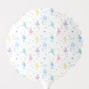 Girly Ballerina Dancer - Ballet Pattern Balloon
