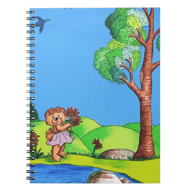 Girly Bear Notebook (Front)