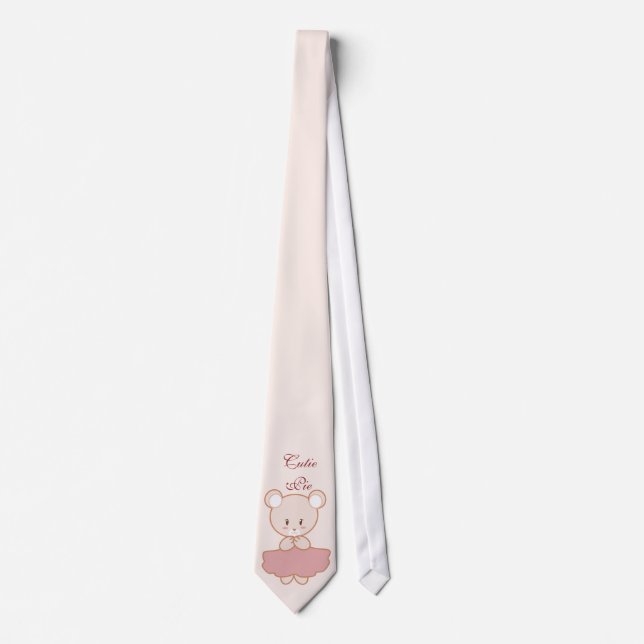 Girly Bear Tie (Front)
