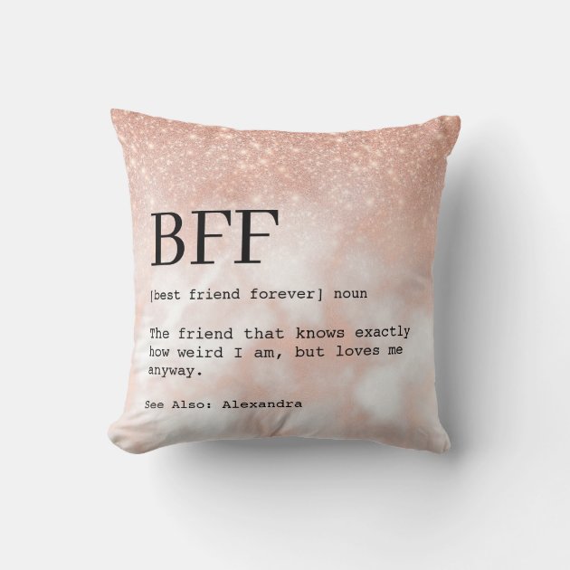 Best Friends Cushion, Christmas Birthday Far Away Gift For Friend – Pomchick