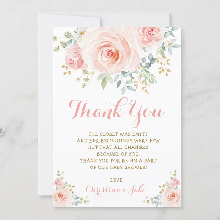 Pink Roses Thank You Cards Blank Floral Stationery Cards Pink Roses Stationery Cards Romantic Cards Blooming Pink Roses Stationery Set