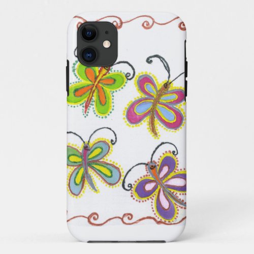 Girly Butterfly iPhone 11 Case