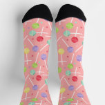 Girly Candy Lollipops Patterned Decora Kei Socks