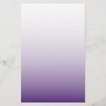 Girly Chic Minimalist Ombre Lilac Lavender Purple Stationery at Zazzle