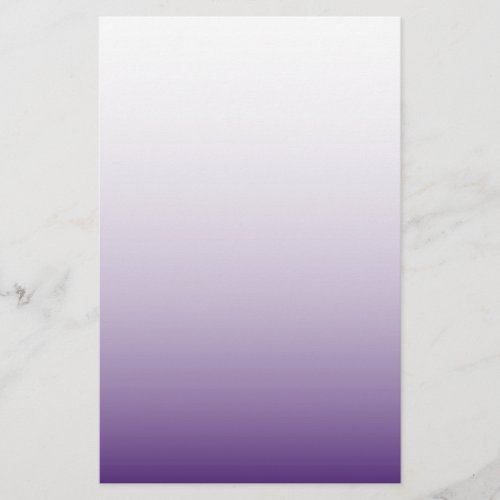 Girly Chic minimalist ombre lilac lavender purple Stationery