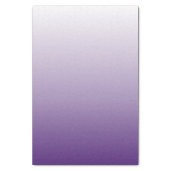 Girly Chic Minimalist Ombre Lilac Lavender Purple Tissue Paper by cranberrysky at Zazzle