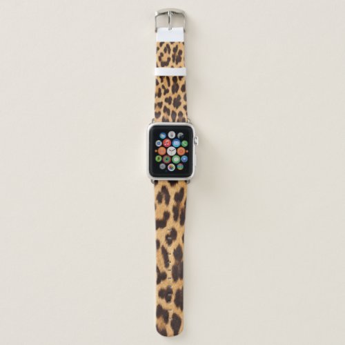 girly chic stylish black white zebra print apple watch band