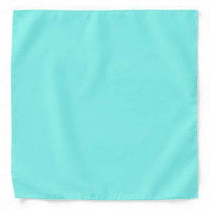 Girly chic turquoise aqua Robins Egg Blue Bandana