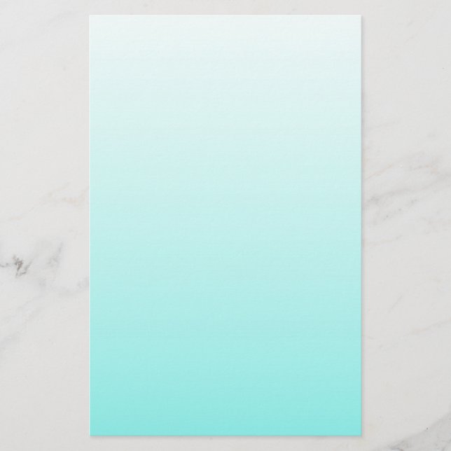 Girly chic turquoise aqua Robins Egg Blue Stationery (Front)