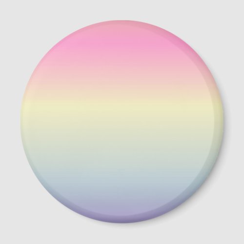 girly chic unicorn pink purple  pastel rainbow magnet