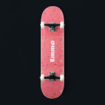 Girly Colorful Sparkle glitter with Name for teens Skateboard<br><div class="desc">Colorful Sparkle glitter with Name for teens skateboard ideal for any occasion,  celebration or birthday,  and great gift for teens!</div>