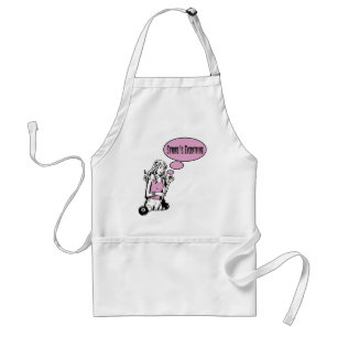 Girly Cue Adult Apron