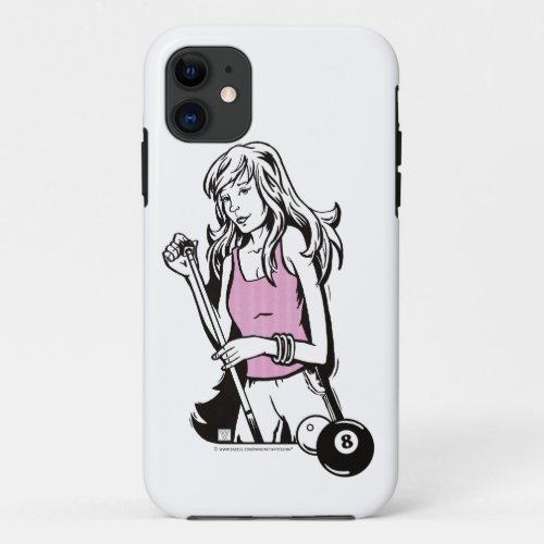 Girly Cue iPhone 11 Case