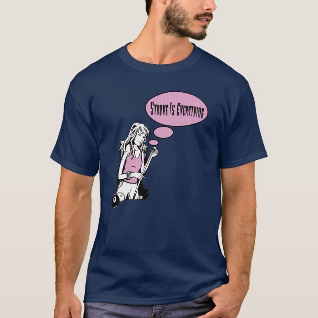 Girly Cue T-Shirt (Front)