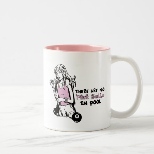 Girly Cue Two_Tone Coffee Mug