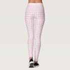 Girly Cute Pastel Pink Gingham Check Pattern