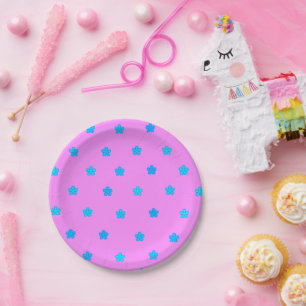 Girly Daisy Pink/ Aqua> Iphone 6 Case Paper Plates