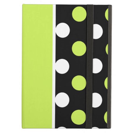 Girly Damask And Polka Dot Patterns Cover For Ipad Air