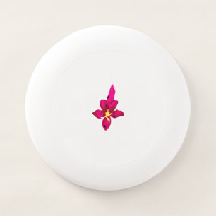 Girly Design, Light Gold, Purplish Red Wham-O Frisbee