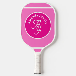 girly design pinky personalized pickleball paddle