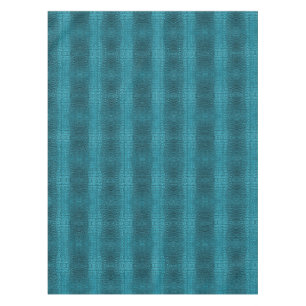 girly fashion turquoise blue Alligator Leather Tablecloth