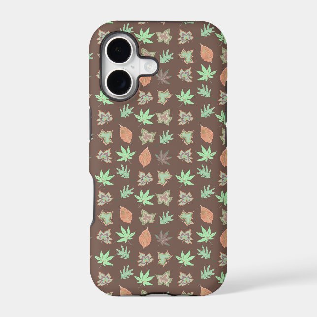 Girly Floral Pattern Iphone Case (Back)