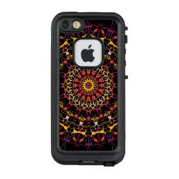Girly Flower Art Color Wheel LifeProof FRĒ iPhone SE/5/5s Case