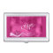 Girly Fuchia with White Swirls and Monogram